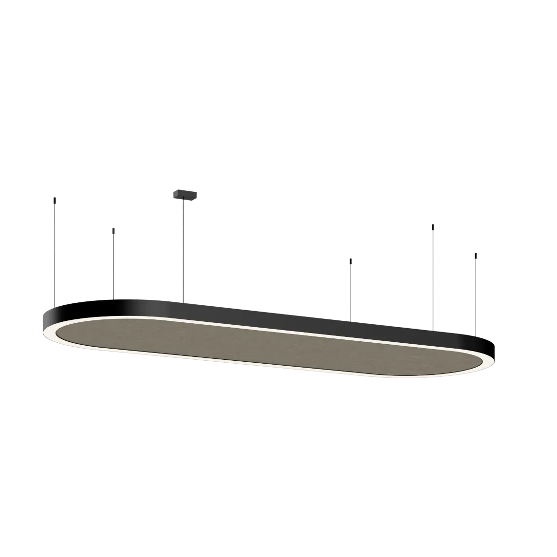 SPACE 60 EVO Oval Acoustic Oval Pendant