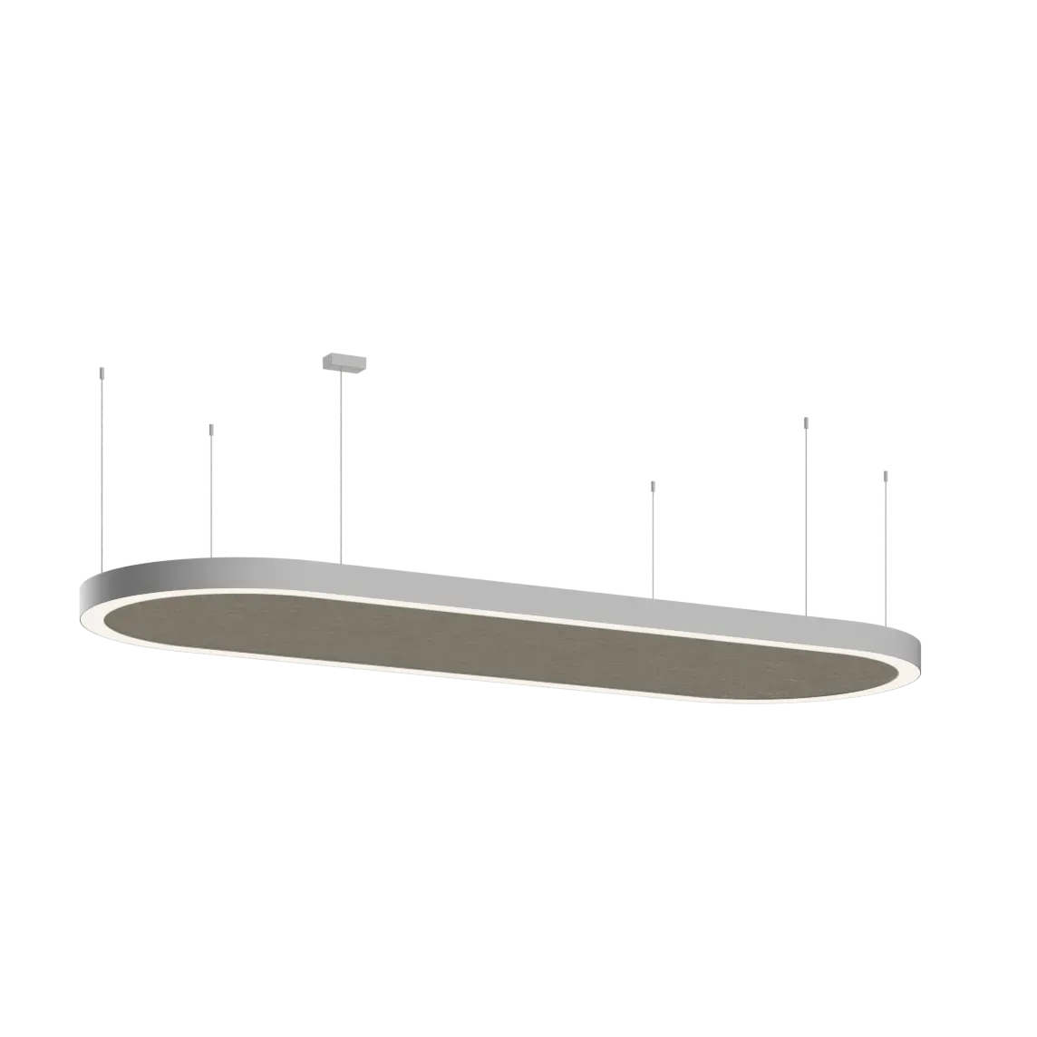 SPACE 60 EVO Oval Acoustic Oval Pendant